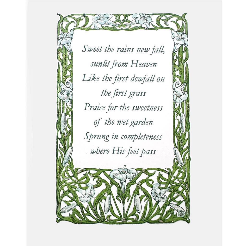 Morning Has Broken Card