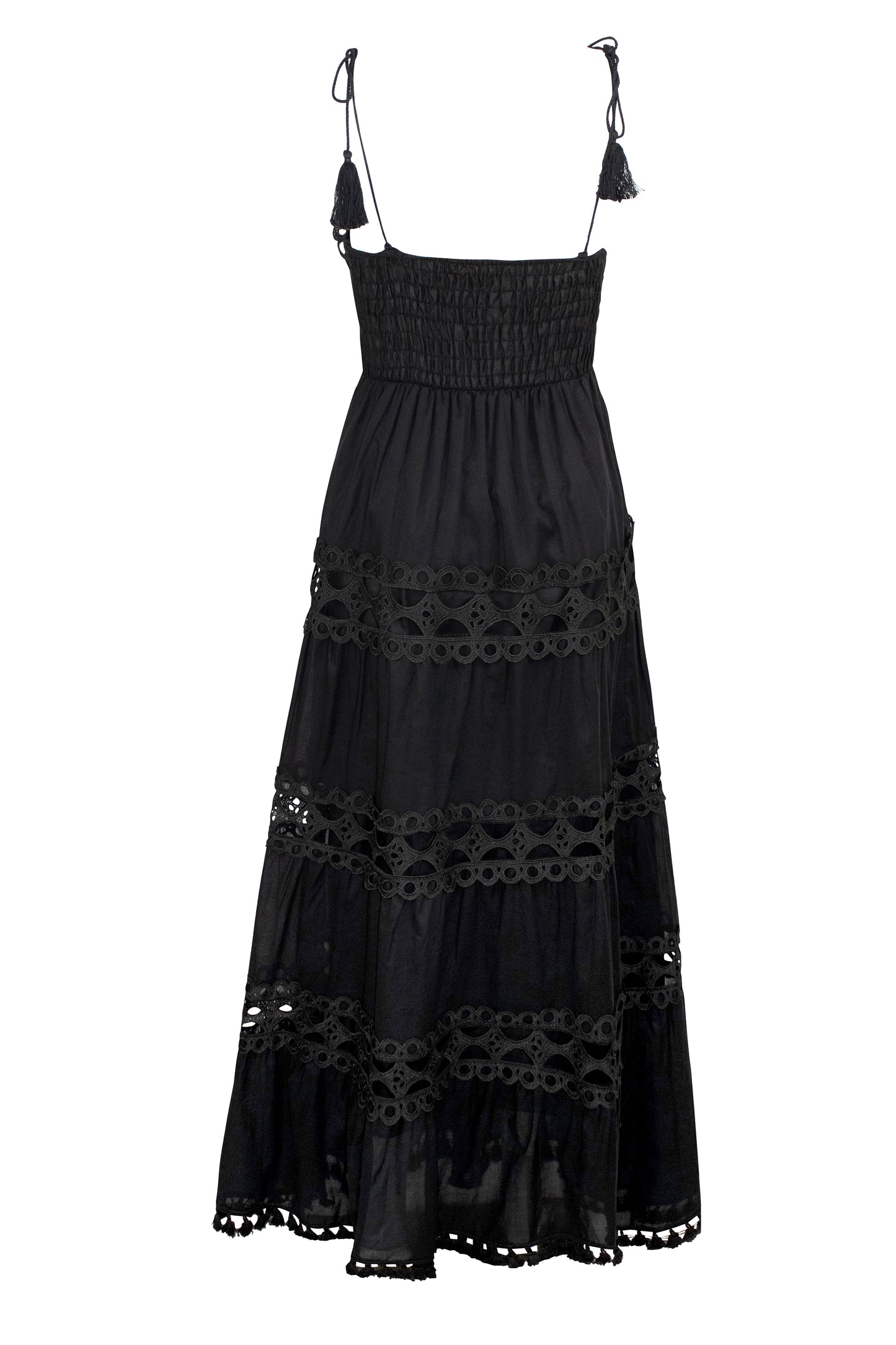 Cotton Eyelet Maxi Dress