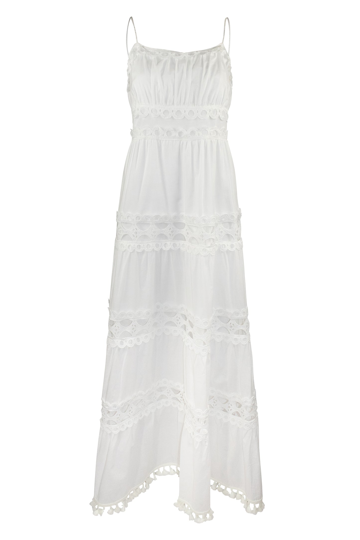 Cotton Eyelet Maxi Dress