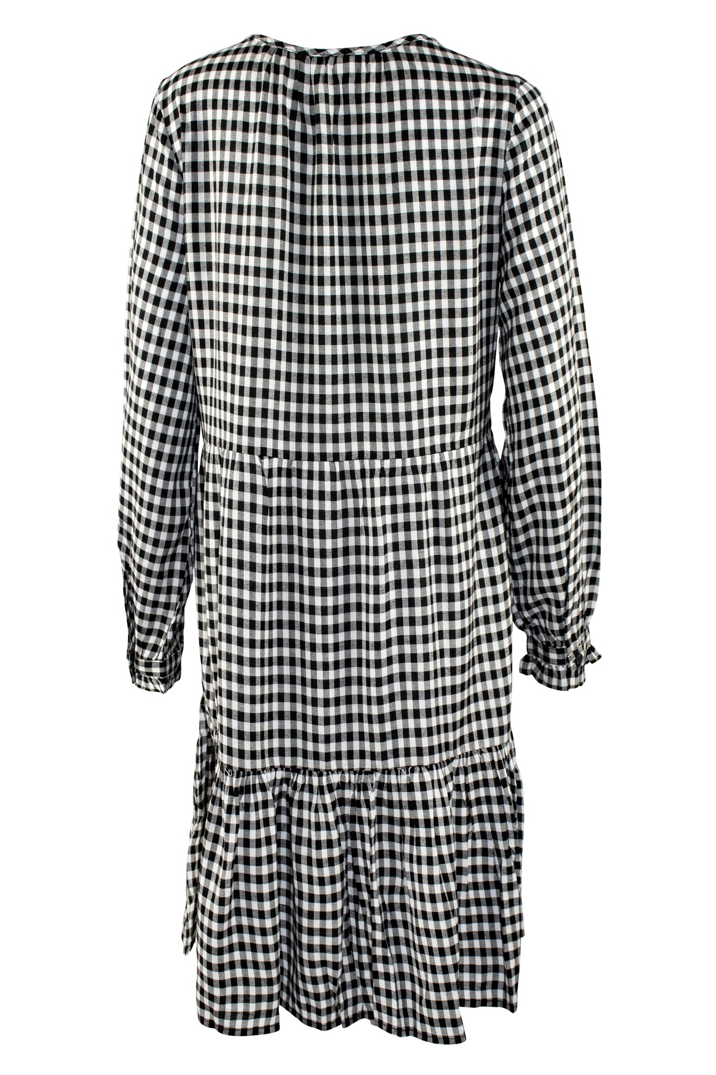 Black And White Gingham Dress