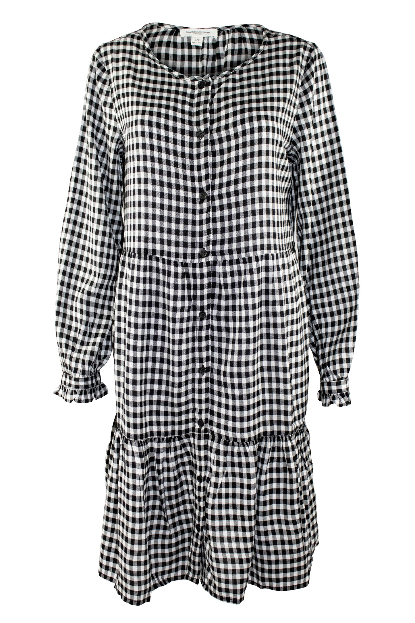 Black And White Gingham Dress