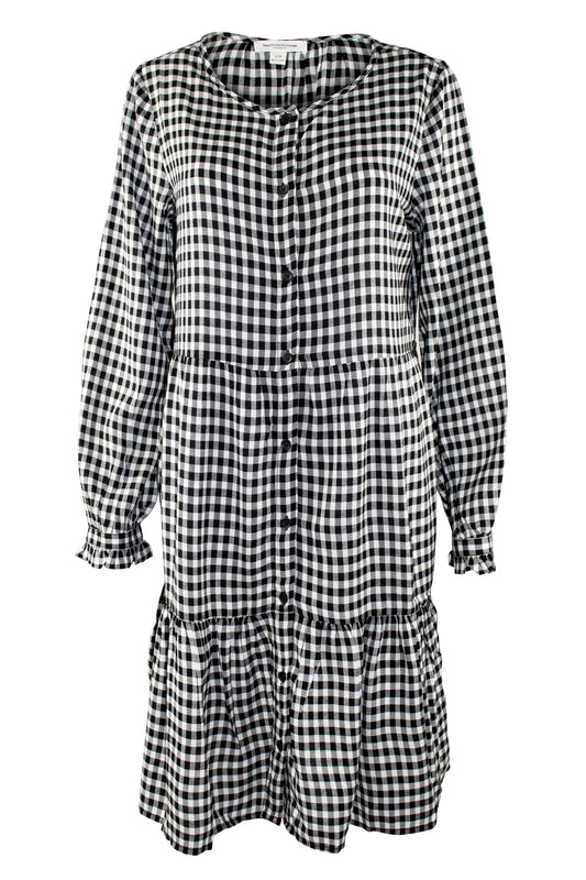 Black And White Gingham Dress
