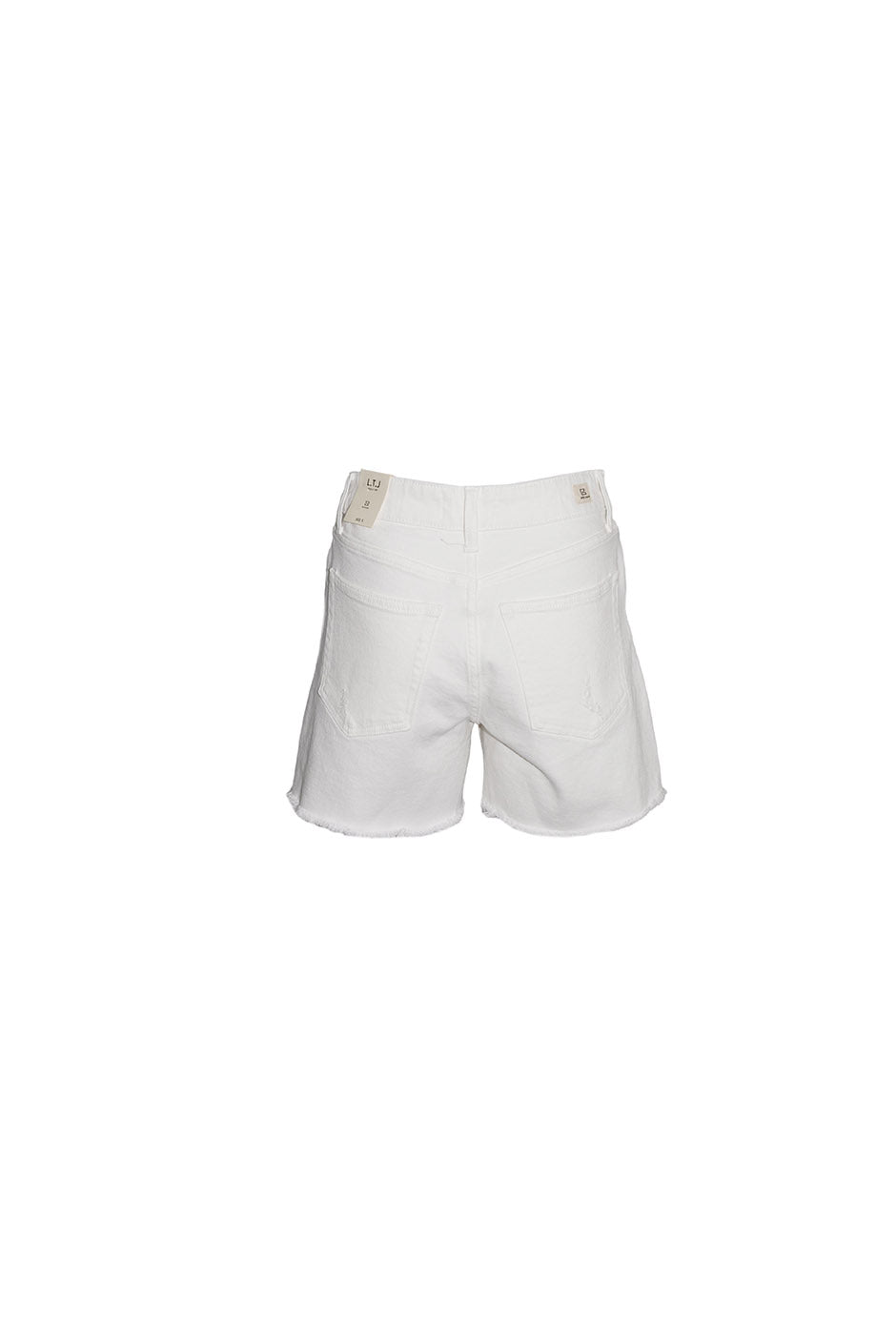 White Denim Shorts