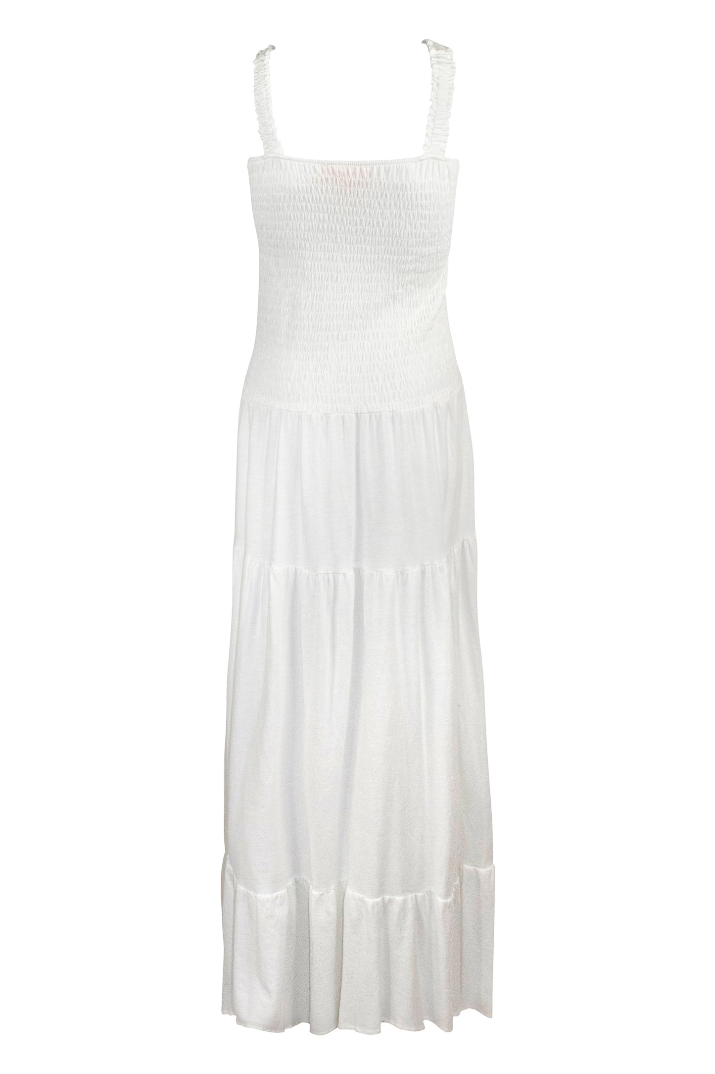 Smocked Tiered Dress