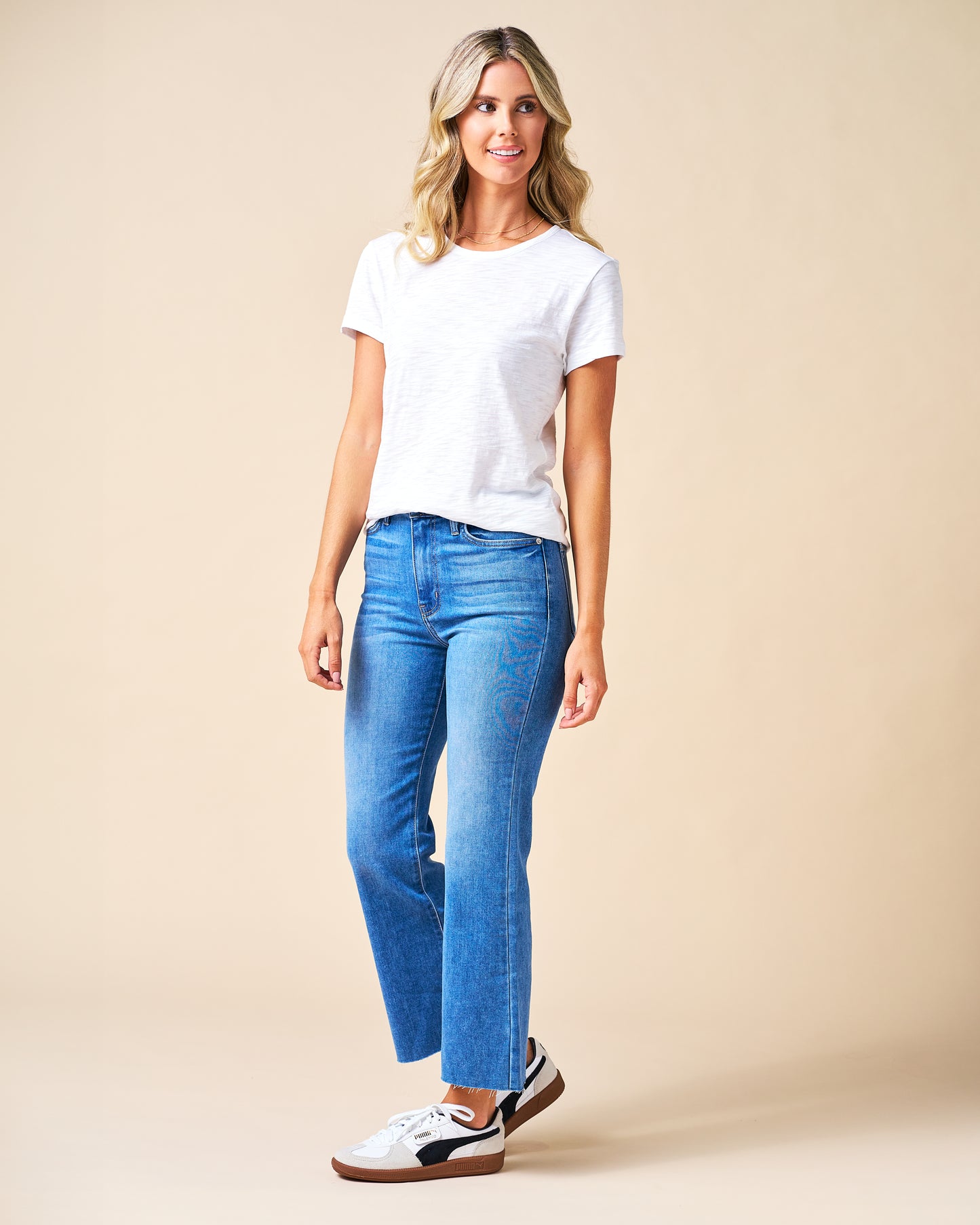 White Tee