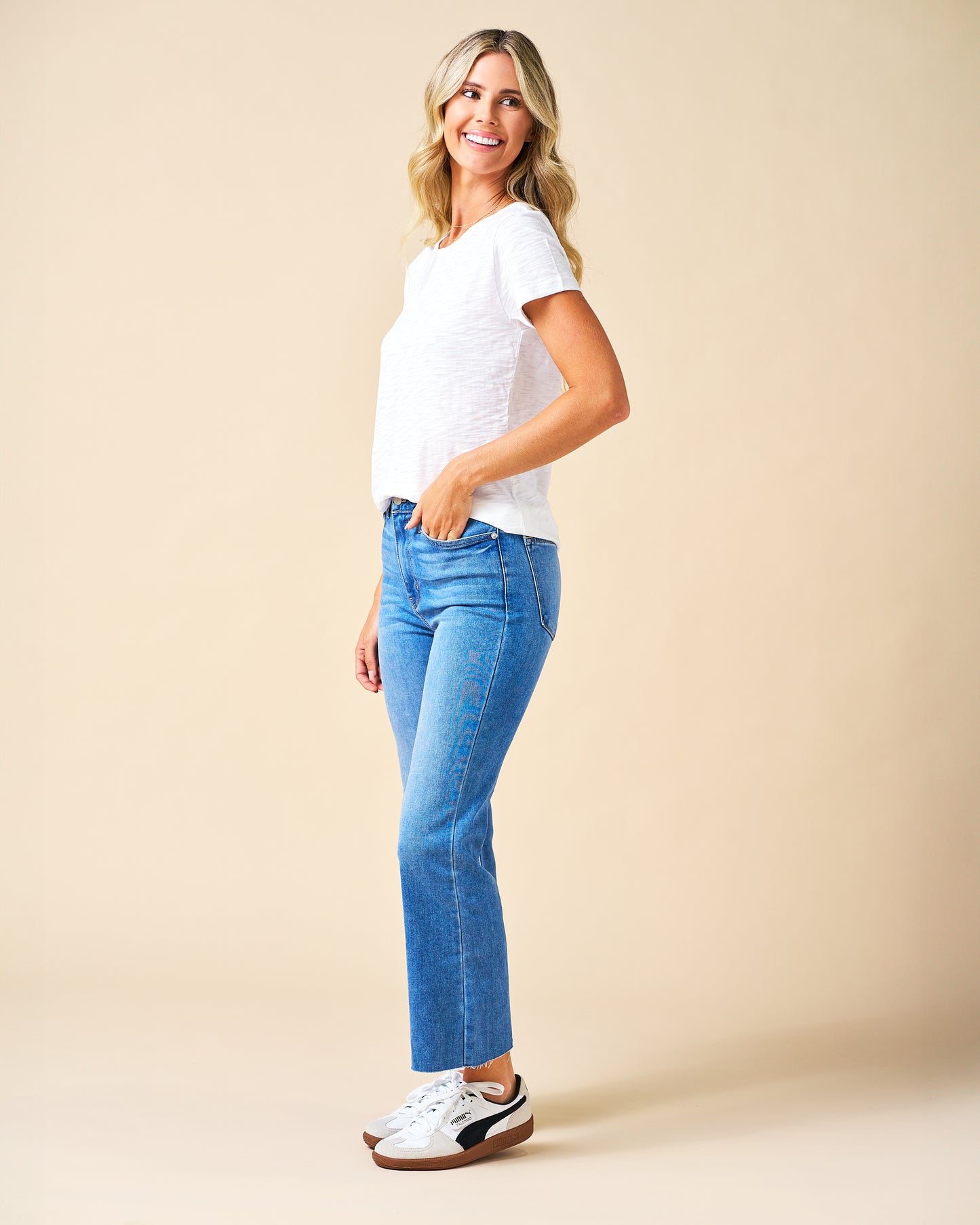 White Tee