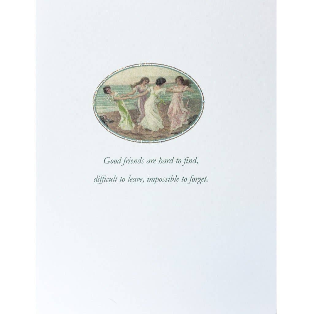 Good Friends By the Sea Friendship Card