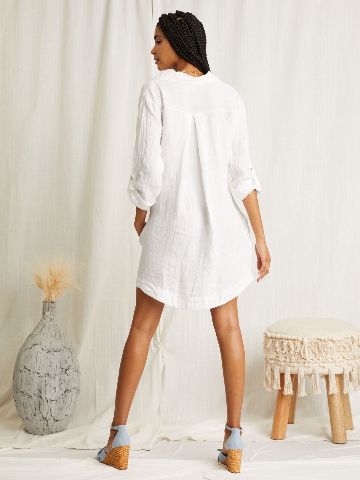 Long Linen Shirt