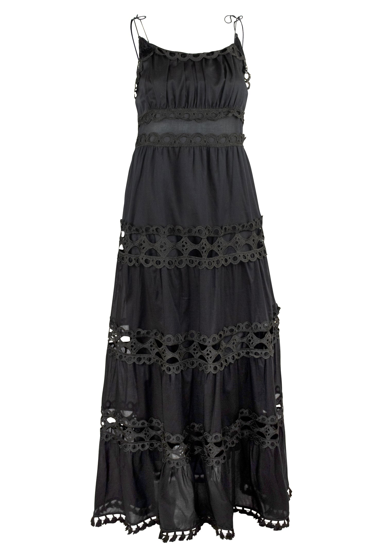 Cotton Eyelet Maxi Dress