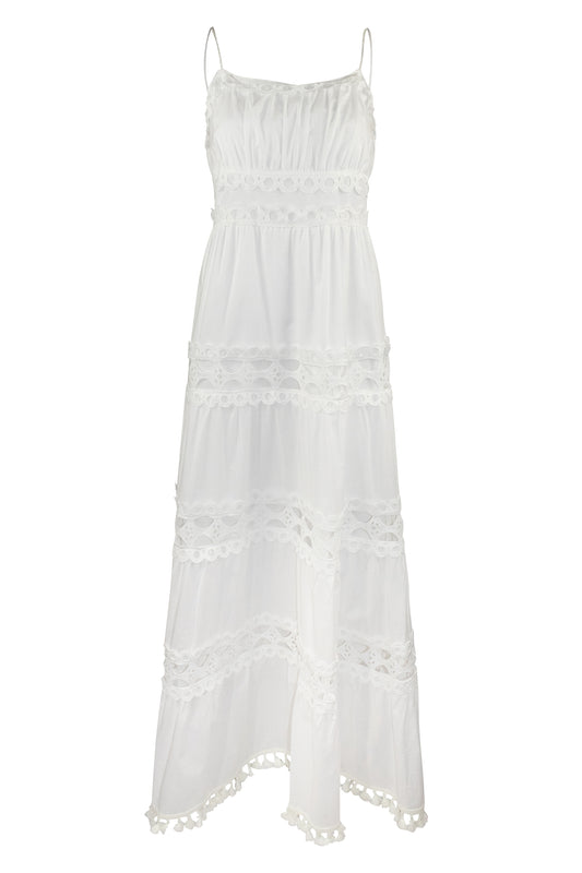 Cotton Eyelet Maxi Dress