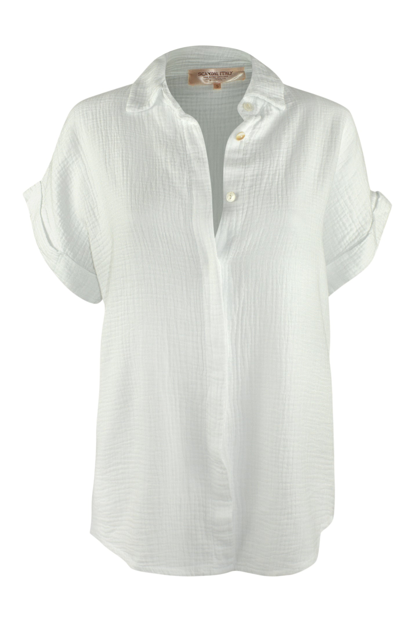 Button Down Gauze Shirt