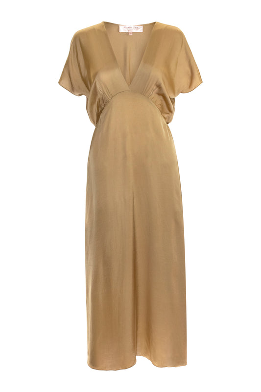 Satin Midi Dress