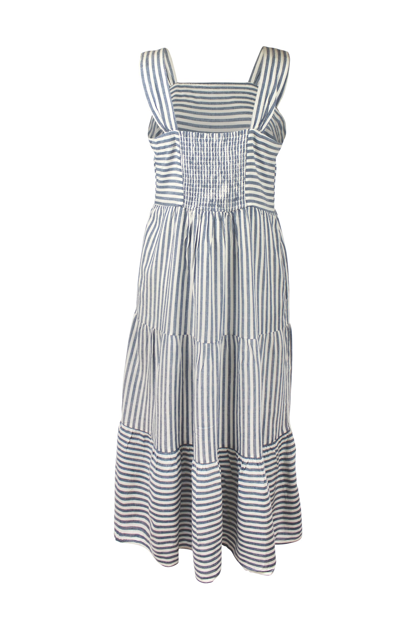 Striped Tiered Dress