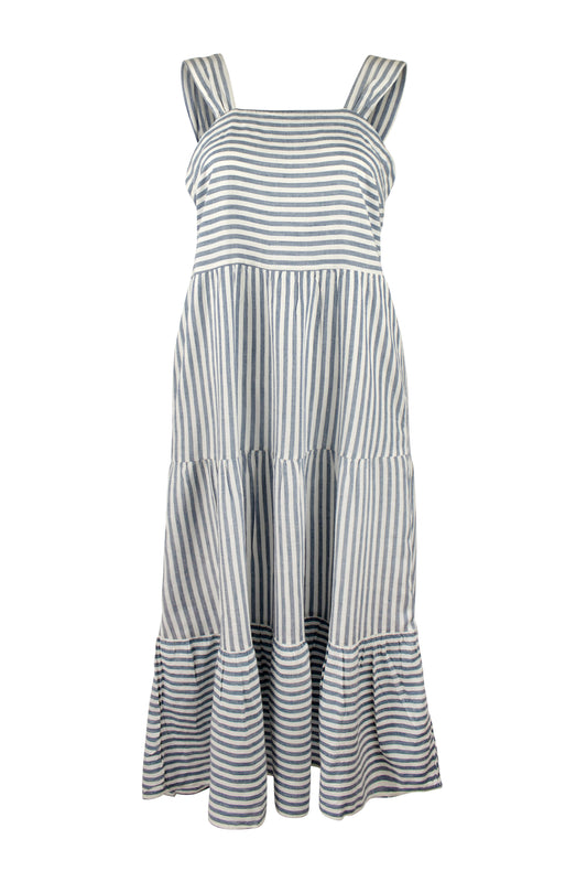 Striped Tiered Dress