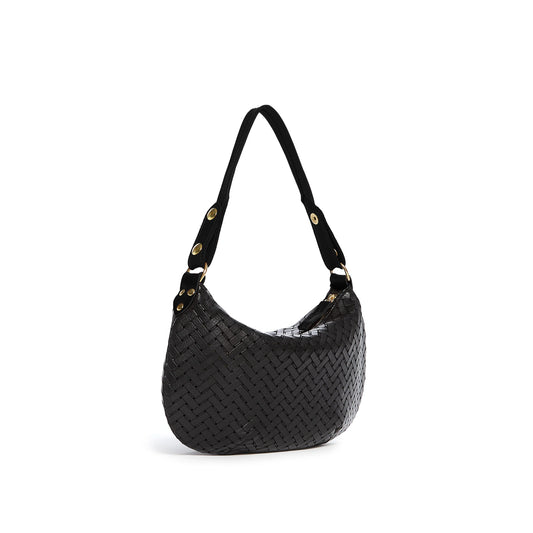 Basketweave Shoulder Bag