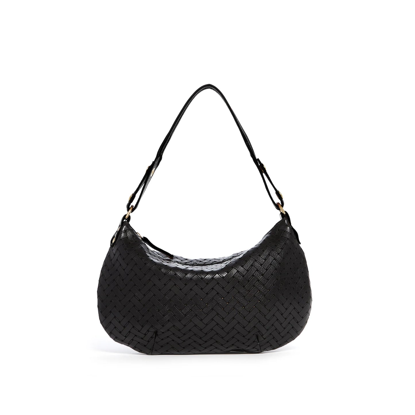 Basketweave Shoulder Bag