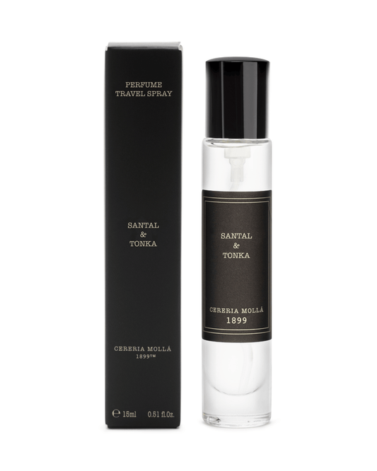 Santal & Tonka Black 0.5 fl oz /15 ml. Travel Spray