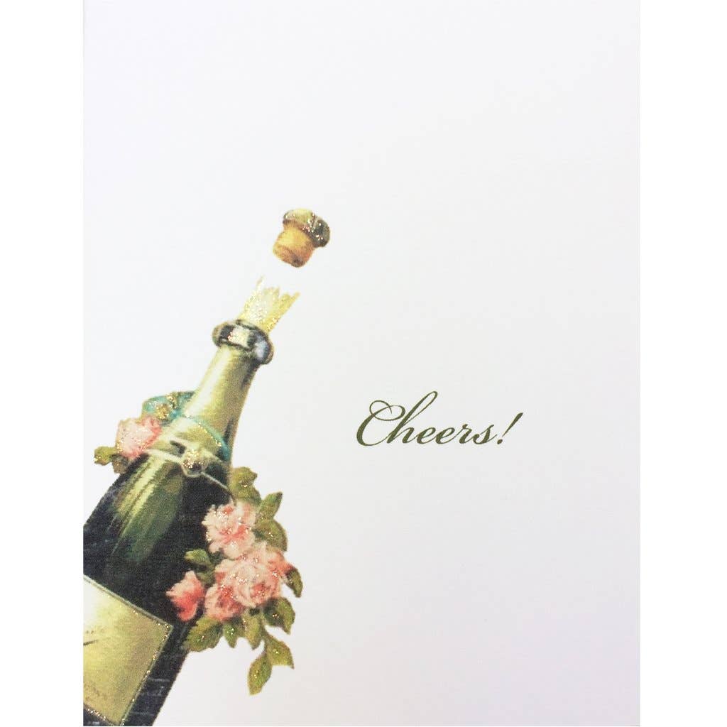 Cheers Champagne Card