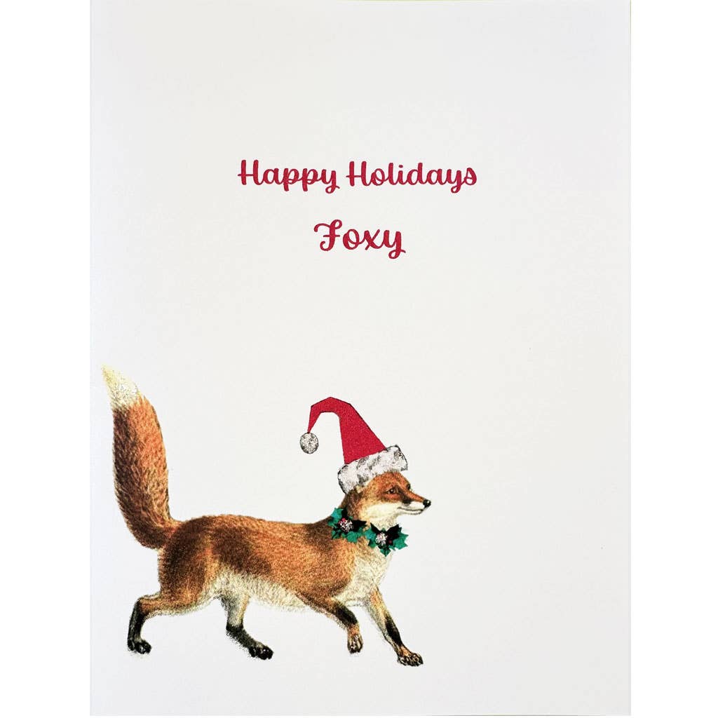Foxy Holiday Card