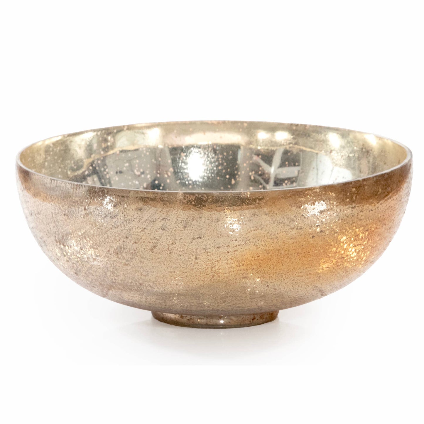 Mercury Glass Decorative Bowl