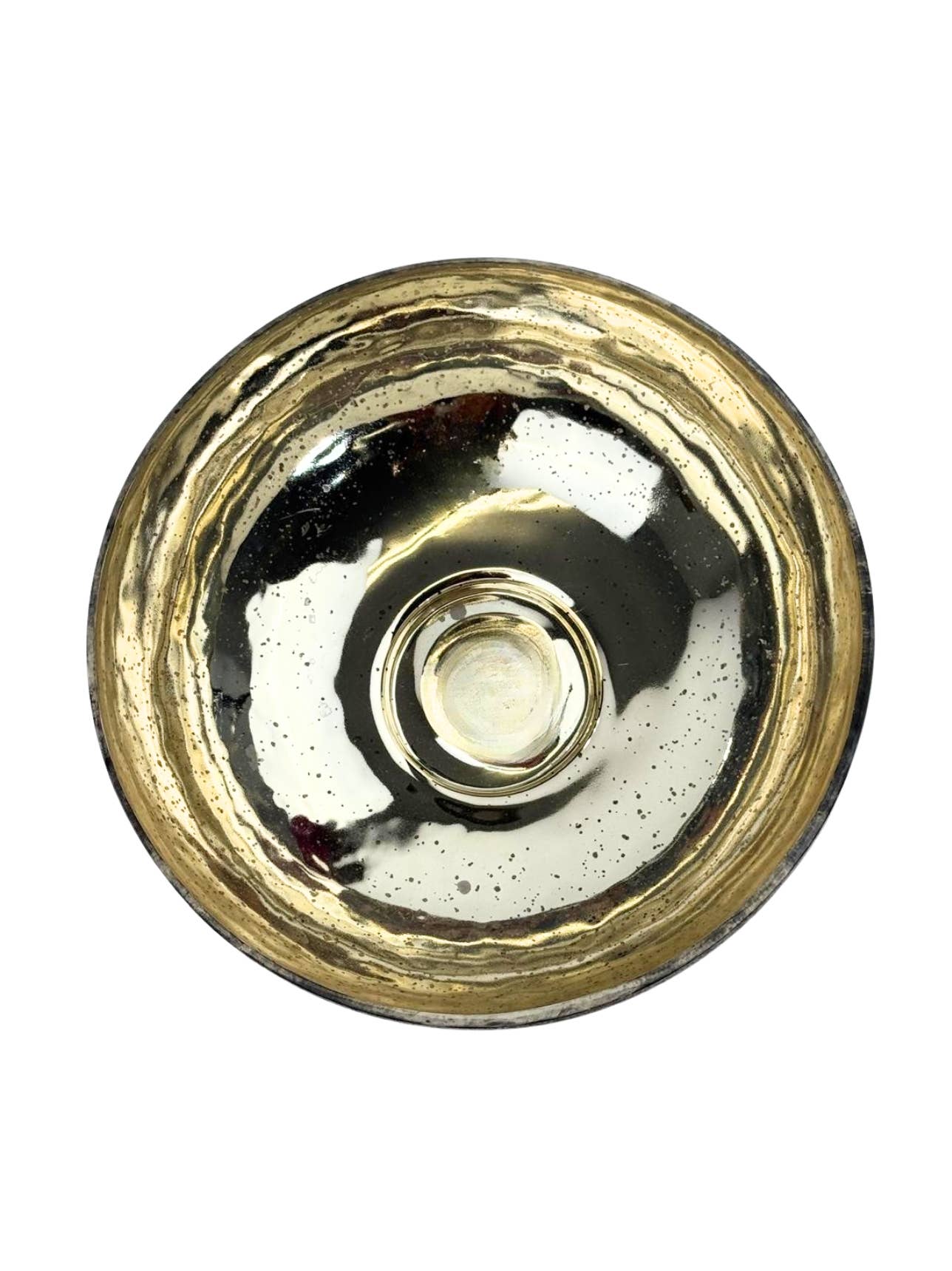 Mercury Glass Decorative Bowl