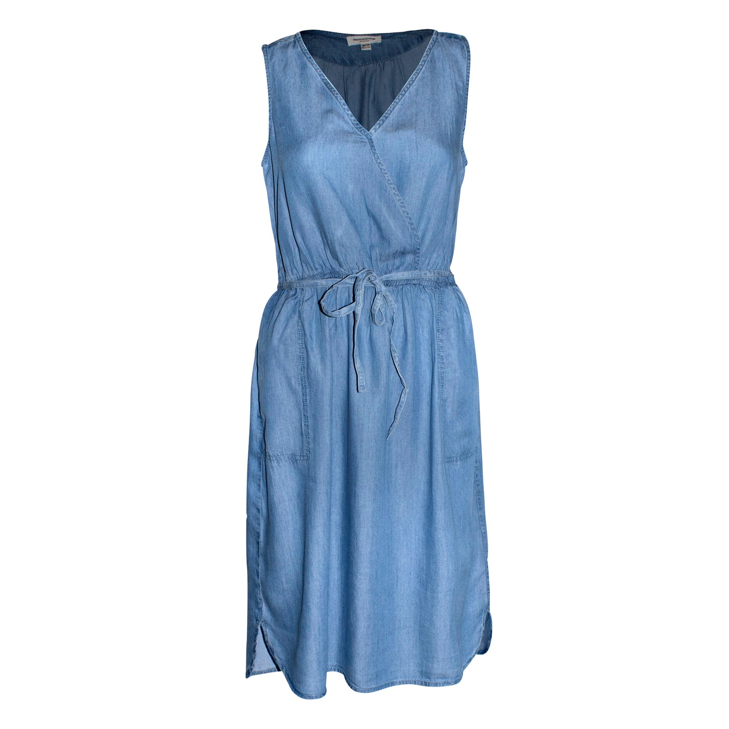 Chambray Sleeveless Dress